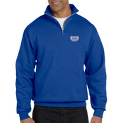 995M NuBlend ® 1/4 Zip Cadet Collar Sweatshirt  