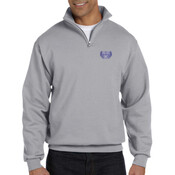 995M NuBlend ® 1/4 Zip Cadet Collar Sweatshirt   2